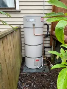 Dux External Electric hot water cylinder.