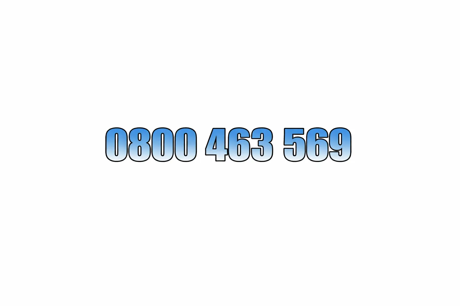 Image of 0800 463 569 phone number